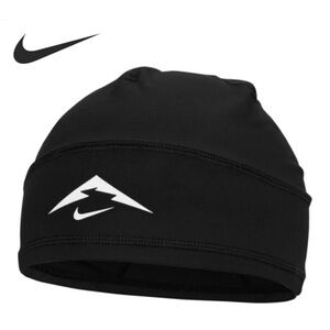 NIKE DRI-FIT  Nike Trail Beanie Running One Size Black Unisex New With Tags